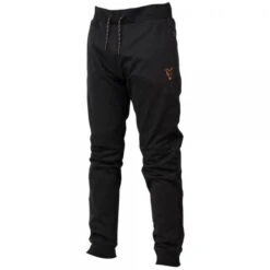 Fox Collection Black & Orange Lightweight Joggers