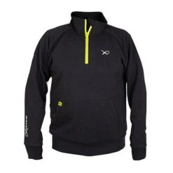 Fox Matrix Minimal Black/Marl Quarter Zip Pullover