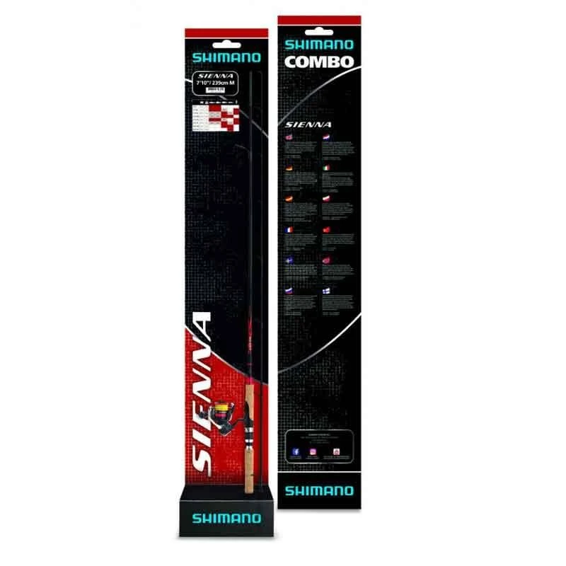 Shimano Combo Sienna Spinning 710M Sienna 2500 + Mono 0.26mm 1 Shimano Combo Sienna Spinning 710M Sienna 2500 + Mono 0.26mm