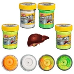 Berkley Powerbait Trout Bait Glitter Liver