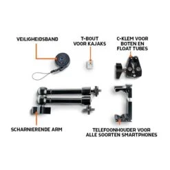 Deeper Smartphone Houder Voor Boot En Kajak -Spro Voor Visgerei Winkel 2617800Deeper Smartphone Houder Voor Boot En Kajak 3