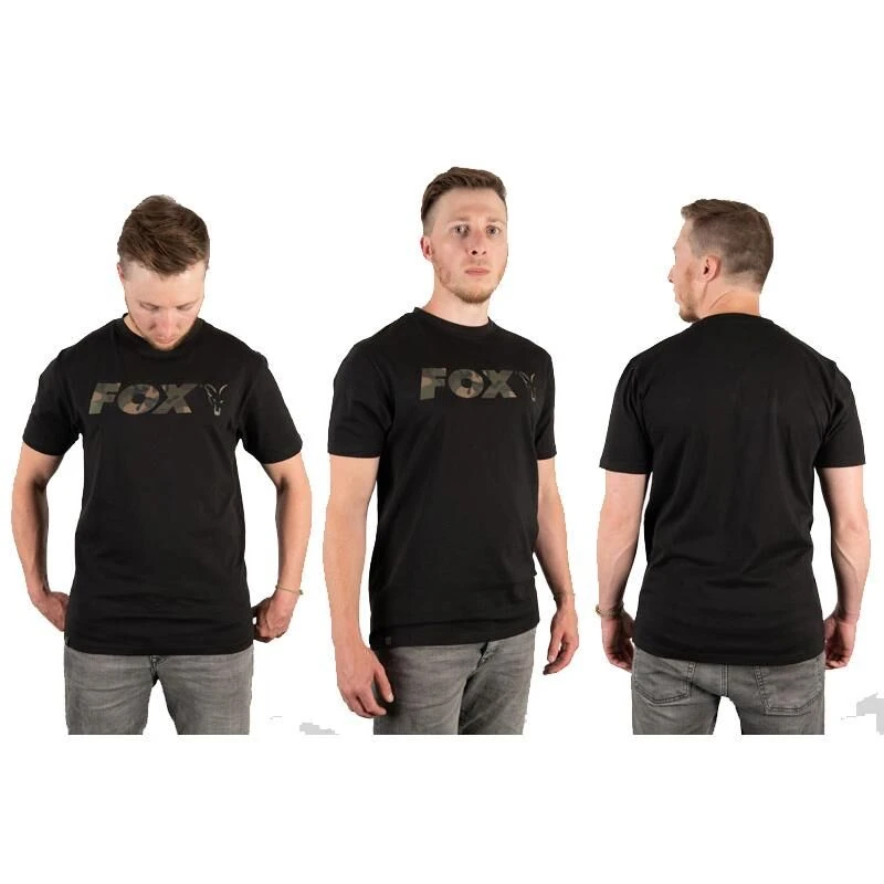 Fox Black Camo Raglan T-Shirt 4 Fox Black Camo Raglan T-Shirt - Afbeelding 4