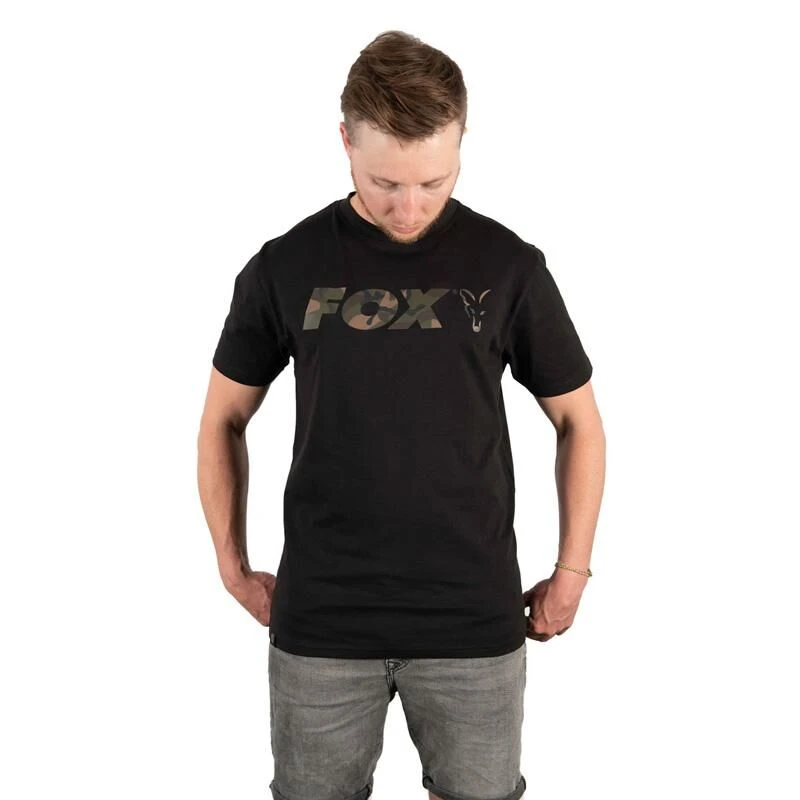 Fox Black Camo Raglan T-Shirt 2 Fox Black Camo Raglan T-Shirt - Afbeelding 2
