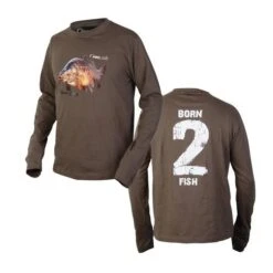 Prologic Born 2 Fish Long Sleeve T-Shirt XL